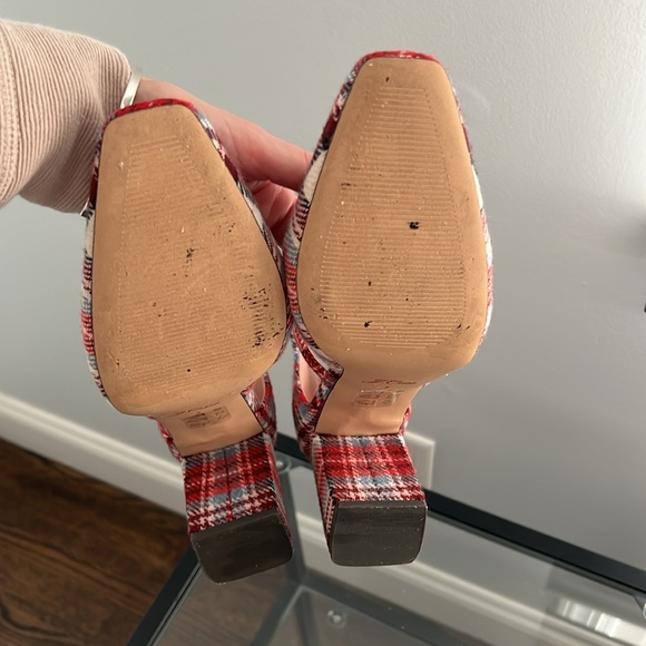 J. Crew Plaid Block Heels - Picture 7 of 8